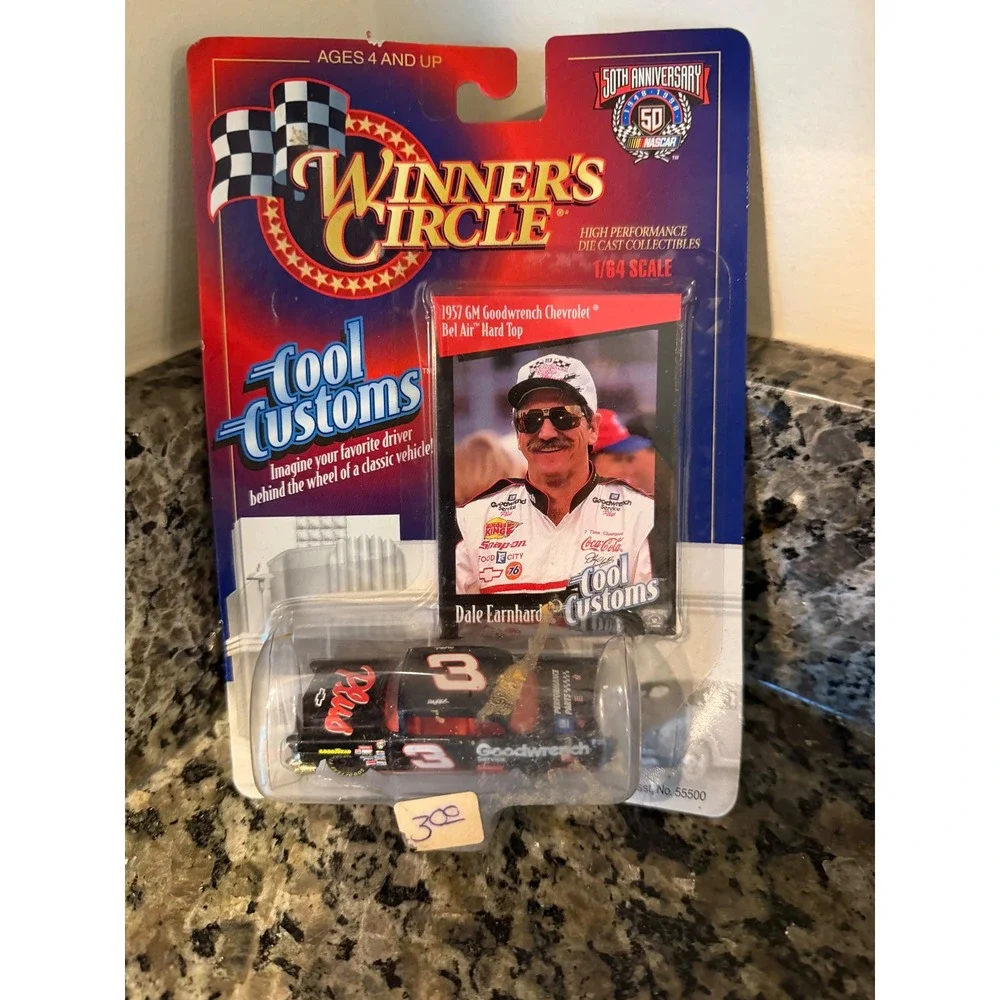 Winner's Circle Dale Earnhardt 1957 Chevy Bel Air 1/64 Diecast Cool Custom 55500